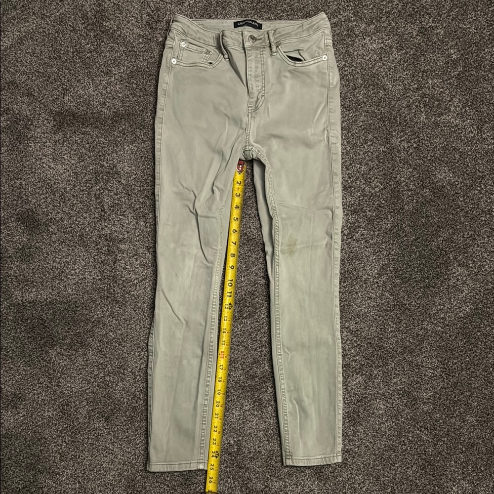 Women’s jeans skinny- olive green